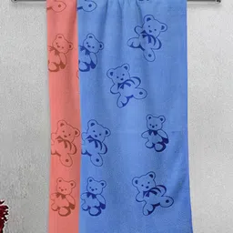 FABINALIV Kids Bath Towels Cotton Cartoon Pack of 2  Multicolor-picture-10