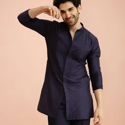 KISAH Yoke Design Pleating Front Open Kurta-picture-32