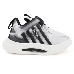 PASSION PETALS Ombre Designed Shoes - Black & White image 4