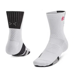 UNDER ARMOUR Unisex Above Ankle Length Playmaker 1p Mid Socks image 2