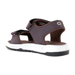 khadim Pro by Khadims Men's Brown Floater Sandals image 5