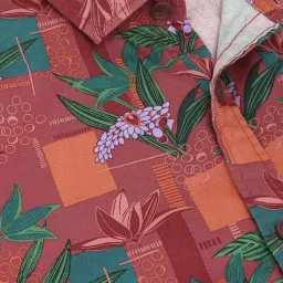 Allen Solly Jeans Lilac Cotton Regular Fit Printed Shirt image 5