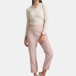 Kazo Beige Textured Pullover image 5