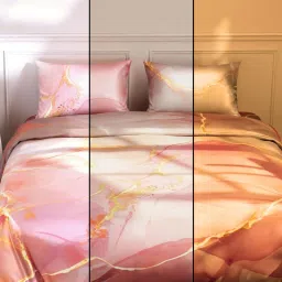 Stoa Paris Louvre Multicolor Polyester 300 TC 150 GSM King Size Comforter image 5