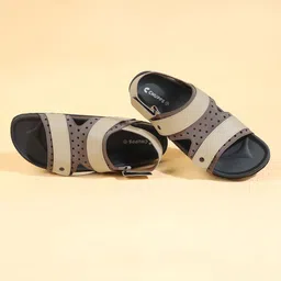 CHUPPS Women Colourblocked Open Toe Flats image 2