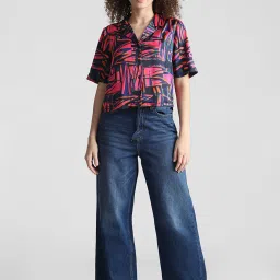 Only Multicolor Printed Shirt image 5