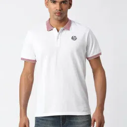 Pepe Jeans NEIL White Regular Fit Cotton Polo T-Shirt-picture-31