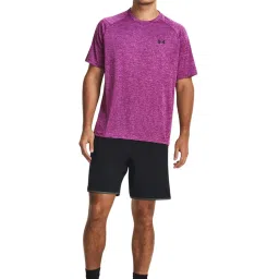 Under Armour Purple Loose Fit Sports T-Shirt image 5