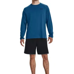 Under Armour Blue Loose Fit Sports T-Shirt image 5