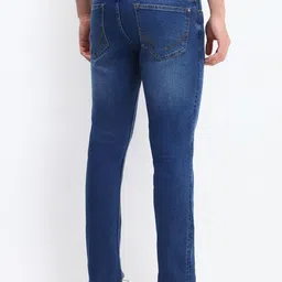 Allen Solly Men Crinkle Relaxed Fit Light Fade Jeans image 3