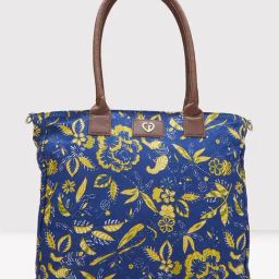 Caprese Hazel Blue Floral Tote-picture-18