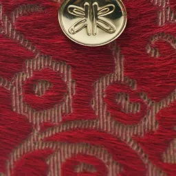 RI2K London Red Leather Textured Zip around Wallet image 5