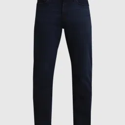 Jack & Jones Dark Blue Denim Cotton Bootcut Jeans image 5