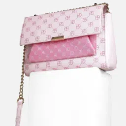 Allen Solly Pink Printed Sling Handbag-image-71