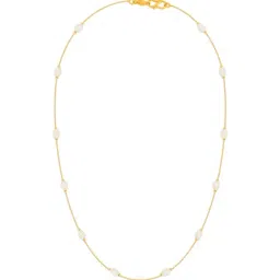Bhima Jewels 22k (916) Yellow Gold Necklace for Women-image-27