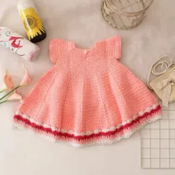 Woonie Kids Peach Dress image 2