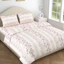 Haus & Kinder Celebration Gift Set Pink Polyester Floral 110 GSM - Set of 7 image 2