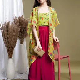 Tulsi Creation Kids-Girls Pink Clothing Set-picture-22