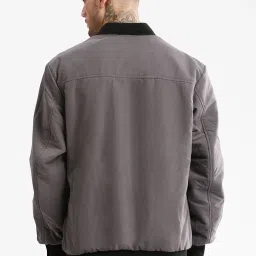 showoffff Showoff Beige Slim Fit Reversible Jacket image 5