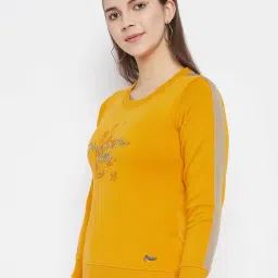 Duke Mustard Graphic Print Sweatshirt image 3