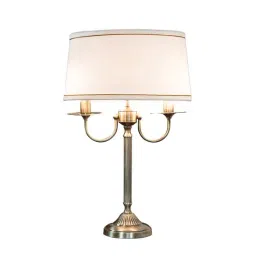 kapoor lamp shades Kapoor E Illuminations Golden Brass Table Lamp - Set of 1 image 3