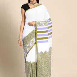 BUTA BUTI Floral Pure Cotton Saree-picture-24