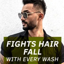 Ustraa Men Set of 2 Anti Hair Fall Shampoo Infused with Apple Cider Vinegar & Ginseng image 3