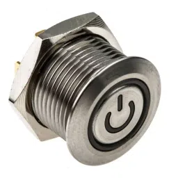 RS PRO Illuminated Push Button Switch Momentary 16 mm SPST White LED 36 V DC, 1759190-picture-33