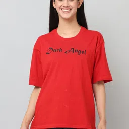 YOZZ BY Women Typography Printed 1 T-shirt-picture-22