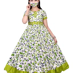 AJIZA GARMENTS Floral Applique Formal A-Line Maxi Dress-image-69