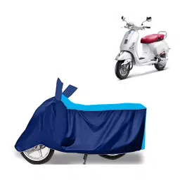 Auto Pearl Two Wheeler Cover for Vespa Elegante 150 BS6 - Cyan, Blue-picture-18