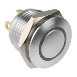 RS PRO Illuminated Push Button Switch Momentary 16 mm Cutout SPST Red LED 36 V DC, 1758516-picture-18