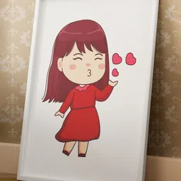 Outfit collections Modern Art Kids Painting For Wall Decor-picture-18