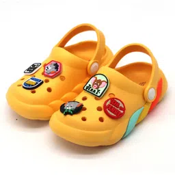 Svaar Warner Bros Featuring Tom & Jerry Patch Designed Clogs -Yellow-image-84