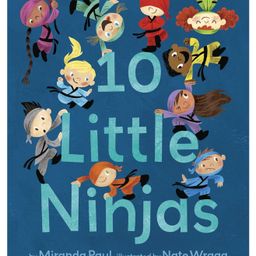 penguin random house 10 Little Ninjas Board Book By Paul Miranda - English-picture-33