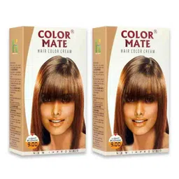 Color Mate Hair Color & Dye-Very Light Blonde(9.0) 80 g CMHC-045 (Pack of 2)-picture-19