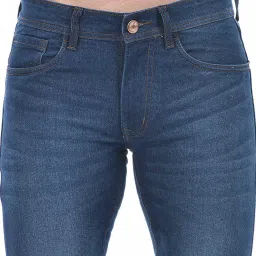 Numero Uno Dark Blue Tapered Fit Jeans image 5