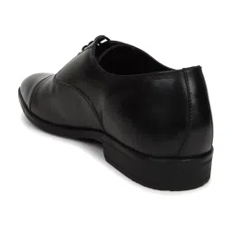 Van Heusen Men's Black Oxford Shoes image 5