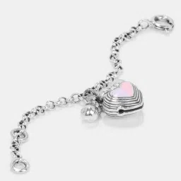 shaya Shaya, Bring in the Kindness Heart Watch Charm in 925 Silver image 5