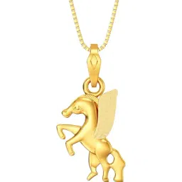 Joyalukkas 22k Yellow Gold Pegasus Grace Pendant-picture-22