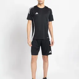adidas Black Regular Fit Tiro 24 Football Shorts image 5