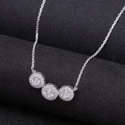 Clara Poppy 92.5 Sterling Silver Pendant with Chain-picture-21