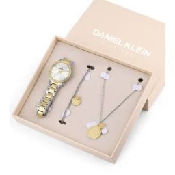 Daniel Klein DK.1.13284-5 Analog Watch with Bracelet and Necklace Gift Set for Women-picture-35