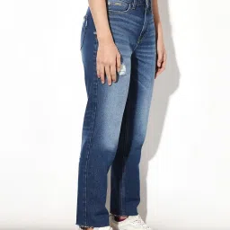 Only Blue Solid Jeans image 5