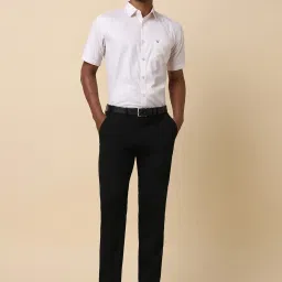 Allen Solly Pink Cotton Slim Fit Self Pattern Shirt image 5