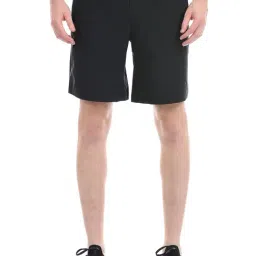 Anta Jet Black Relaxed Fit Sports Shorts-picture-10