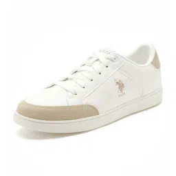 U.S. Polo Assn. Men's Off White Casual Sneakers image 5