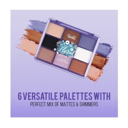 Glam21 Floral Hues Eyeshadow Palette 03 Tulip - 7.2 gm image 4