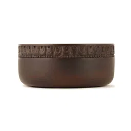 Fabindia Brown Samod Wood Salad Bowl (0.3 L) image 5