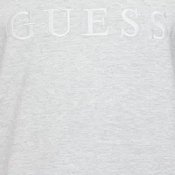 Guess Grey Printed Round Neck Sweatshirt image 5